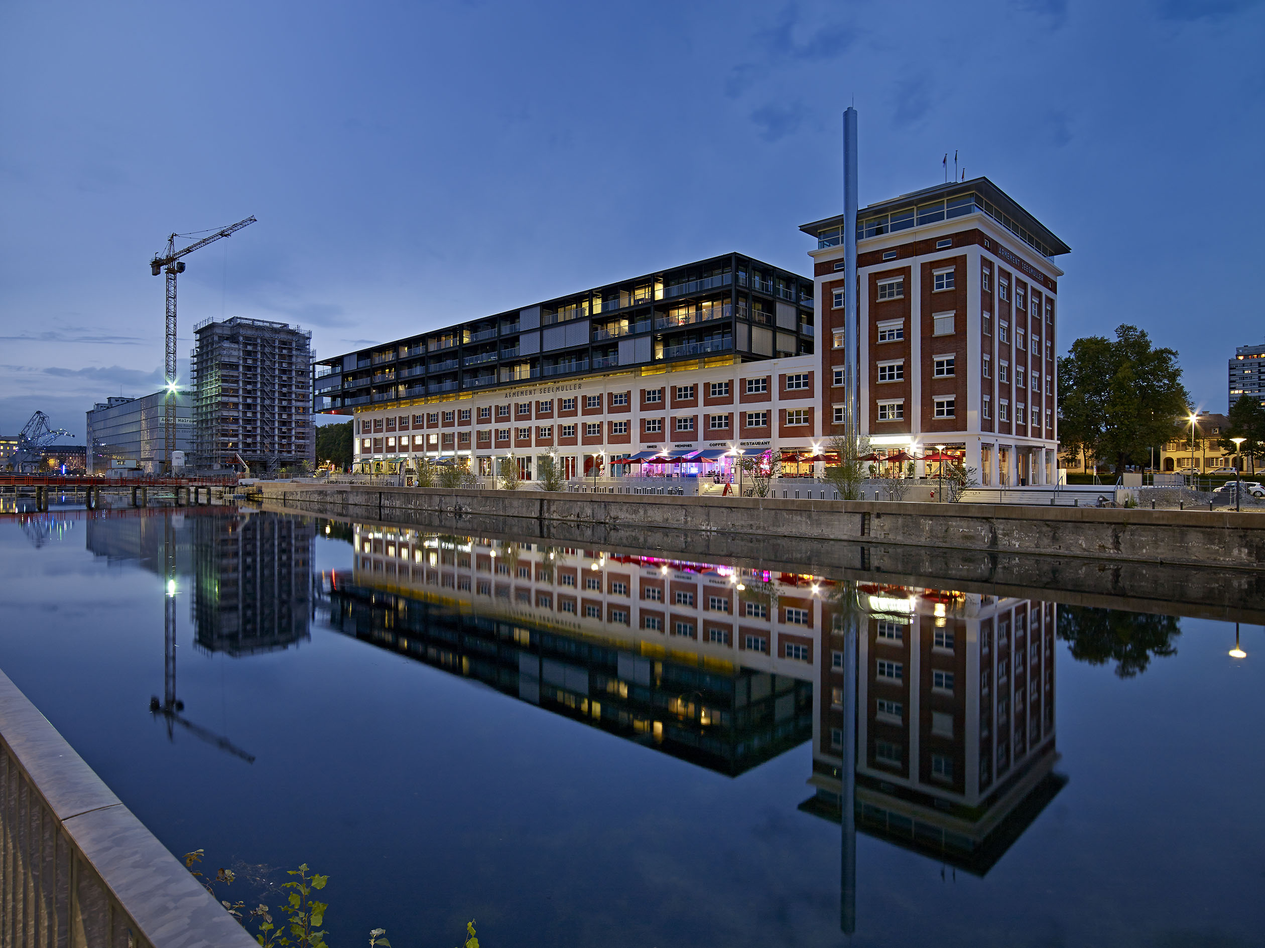 Réhabilitation et extension des Dock’s à Strasbourg